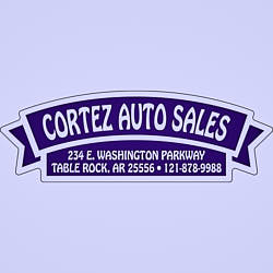 Domed auto decals - chrome